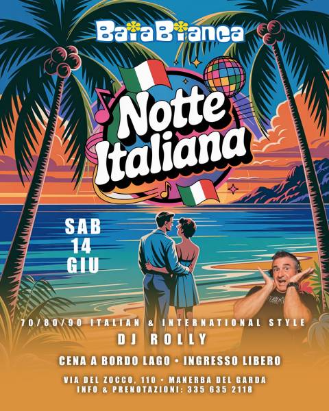 Il Sabato sera della stagione estiva 2025!